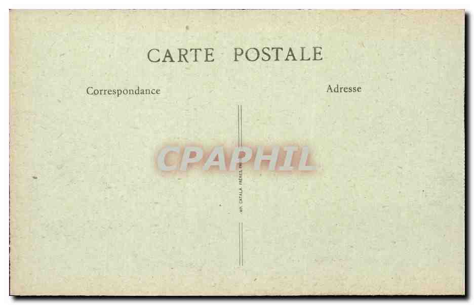 Aix les Bains - Le Lac et la Dent du Chat - CPA  — Verso