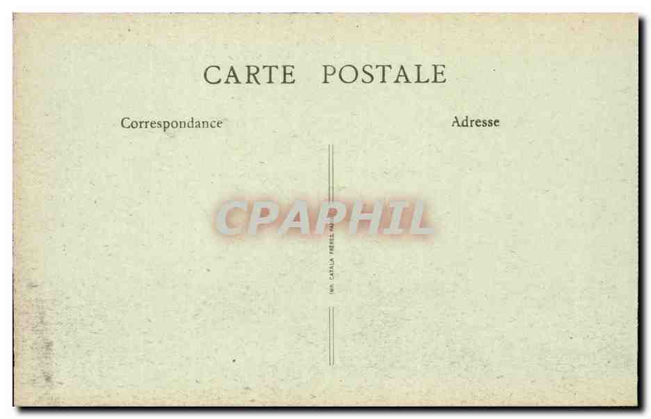 Aix les Bains - Vue Generale et Lac du Bourget - CPA  — Rückseite