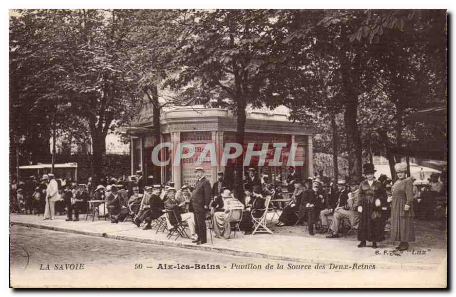 Aix les Bains - Pavillon de la Source des Deux Reines - CPA 