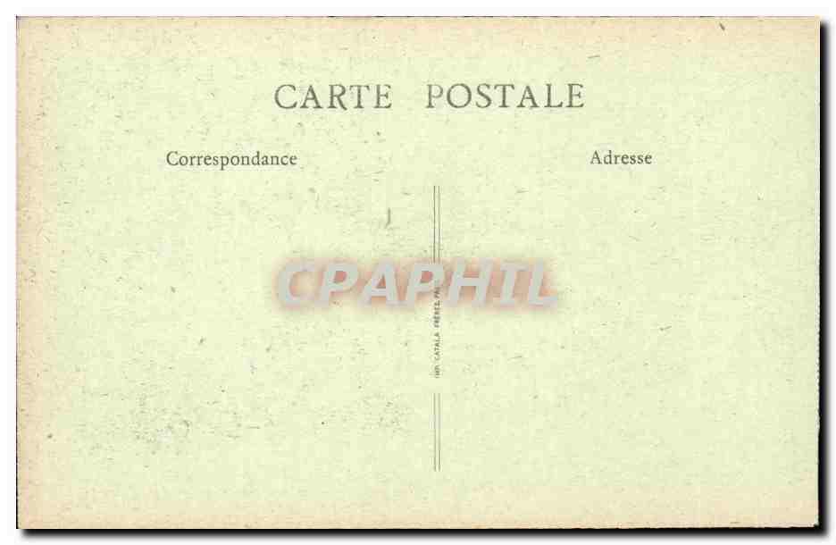 Aix les Bains - Pavillon de la Source des Deux Reines - CPA  — Rückseite