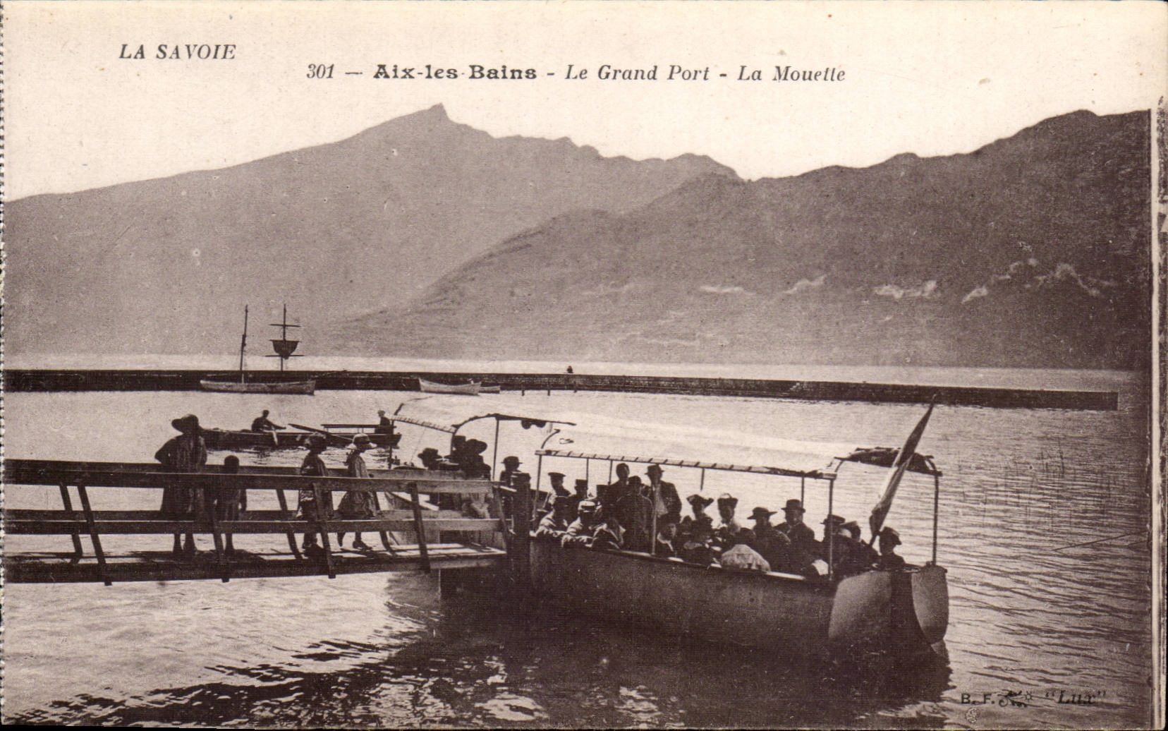 Aix les Bains - Le Grand Port - La Monette - CPA 