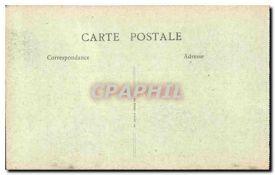 Aix les Bains - Le Grand Port - La Monette - CPA  — Rückseite