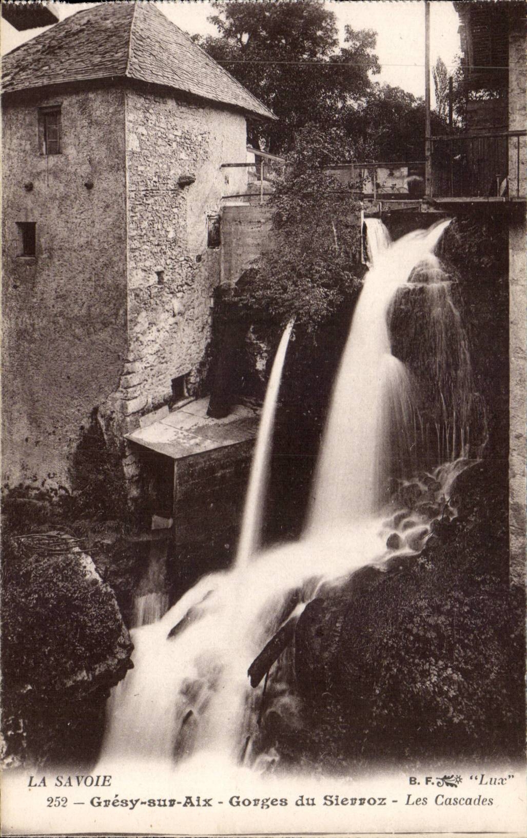 Gresy sur Aix - Gorges du Sierroz - CPA 