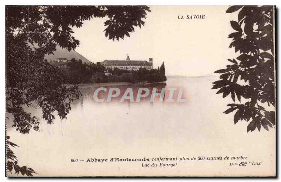 Abbaye d'Haute-combe — Lac du Bourget — B. F. « Lux »