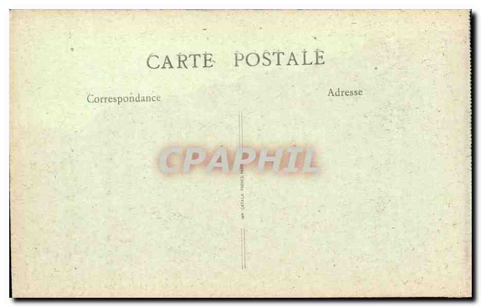 Aix les Bains - Le Hall du Grand Cercle - CPA  — Verso