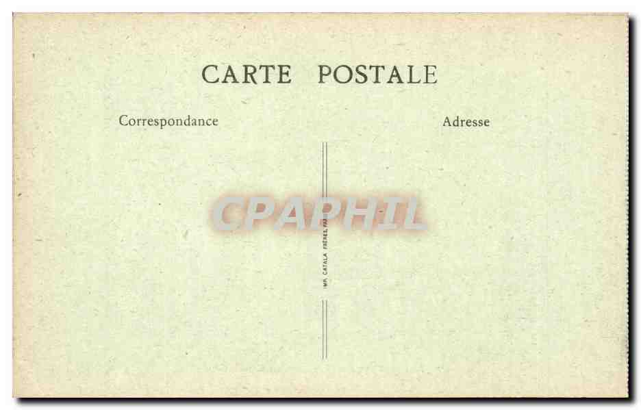 Aix les Bains - Entree du Grand Cercle - CPA  — Rückseite