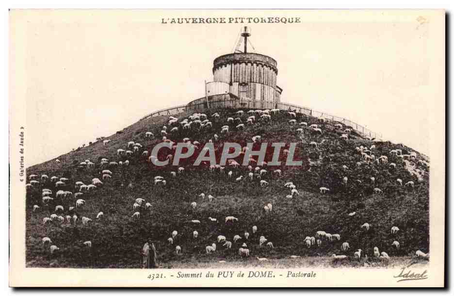 Puy de Dome Sommet - Pastoral - CPA 