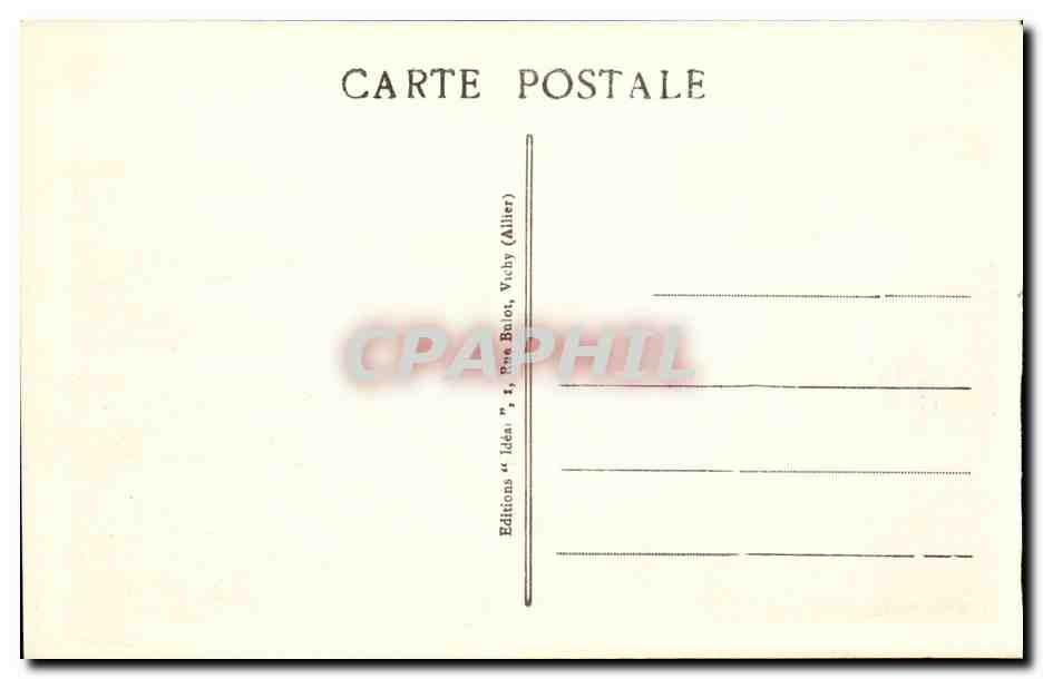 Puy de Dome Sommet - Pastoral - CPA  — Rückseite