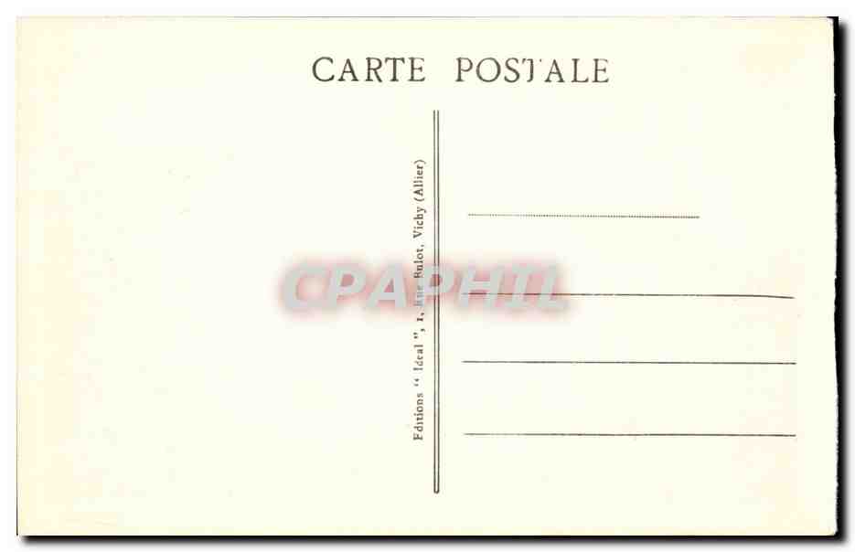 L'Auvergne pittoresque — Route Automobile du Puy de Dôme, Le Grand Tournant — Galeries de Jaude, n°4287 — Rückseite
