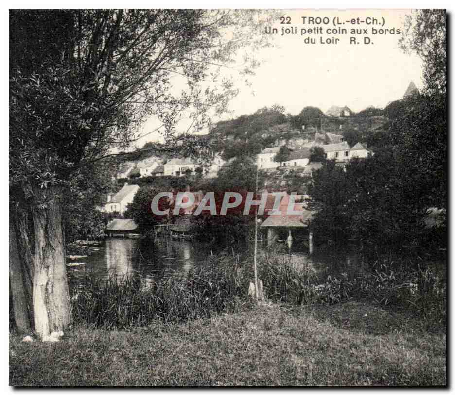 TROO (L.-et-Ch.) — Ein hübsches kleines Stück am Ufer des Loir — R. D.
