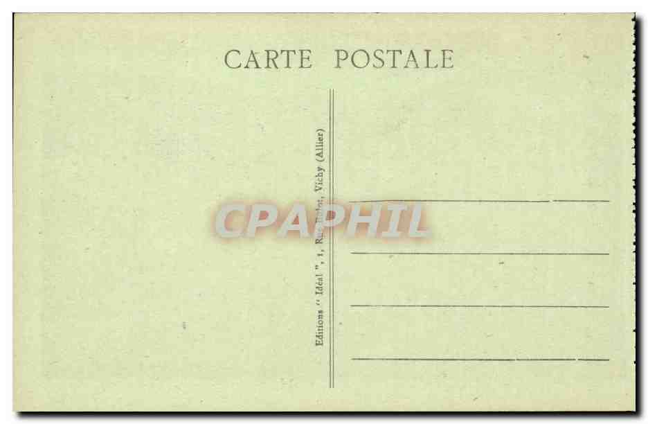 Saint-Nectaire-le-Haut et la Vieille Église Romans — L'Auvergne pittoresque — Éditeur 'Ideal' n°3425 — Reverso