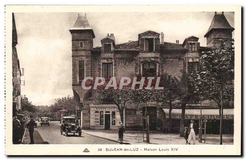 Saint Jean de Luz CPA Maison Louis XIV