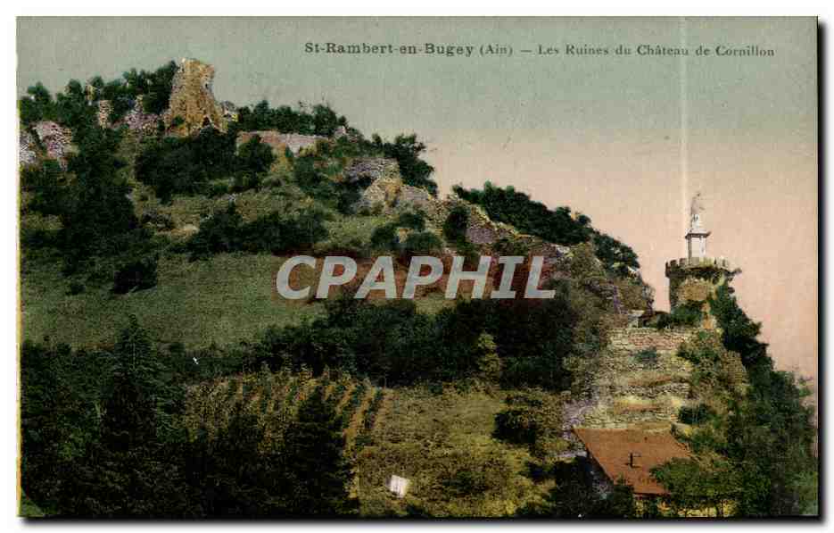 St Rambert en Buget - Les Ruines du Chateau Coruillon - CPA 