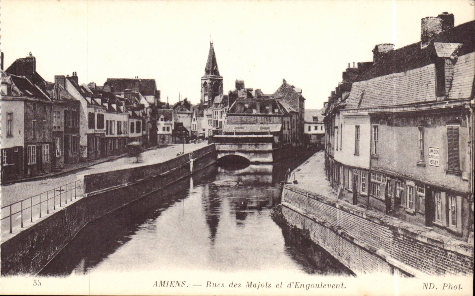 Amiens - - Rue des Majots et d'Engoulement - CPA 