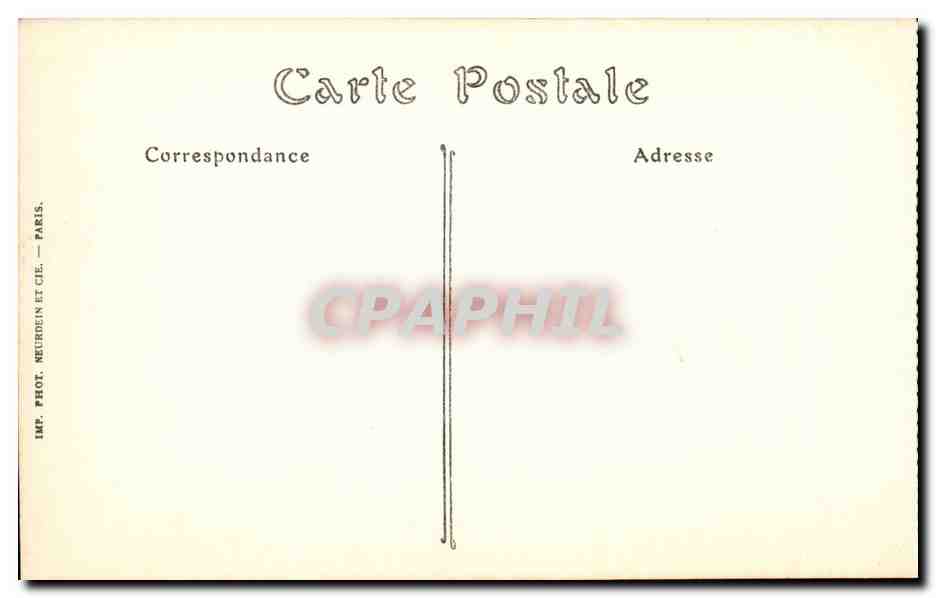 Amiens - - Rue des Majots et d'Engoulement - CPA  — Rückseite