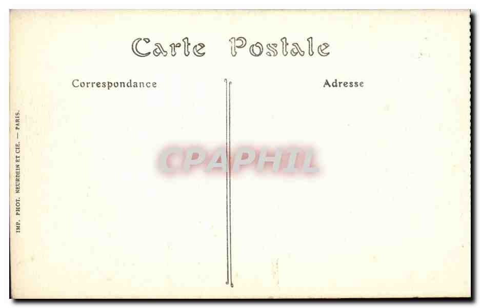 Amiens — Promenade de la Holoie, le Bassin — ND. Phot. — Rückseite