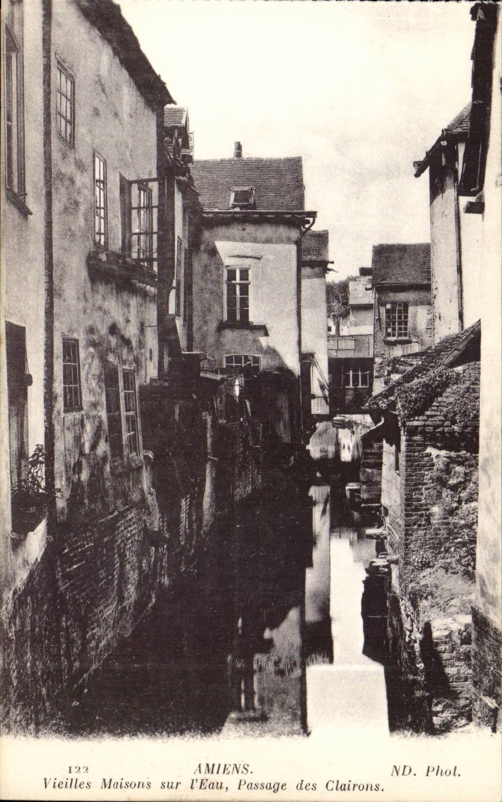 Amiens - Vieilles Maisons sur l'Eau - Passage des Clairons - CPA 