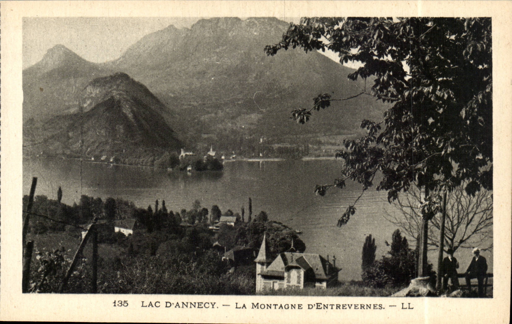 Lac d'Annecy — La Montagne d'Entrevernes — LL — n°135