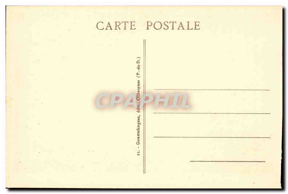 Castillo de Tournœl — L'Auvergne Poétique — editor Gonttefages — Reverso