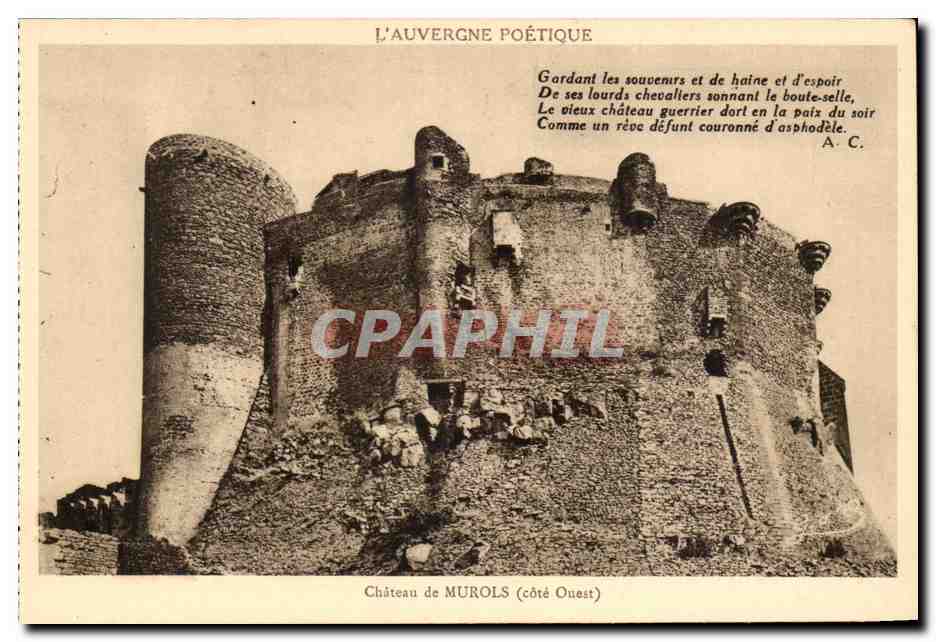 Auvergne CPA Chateau de Murols