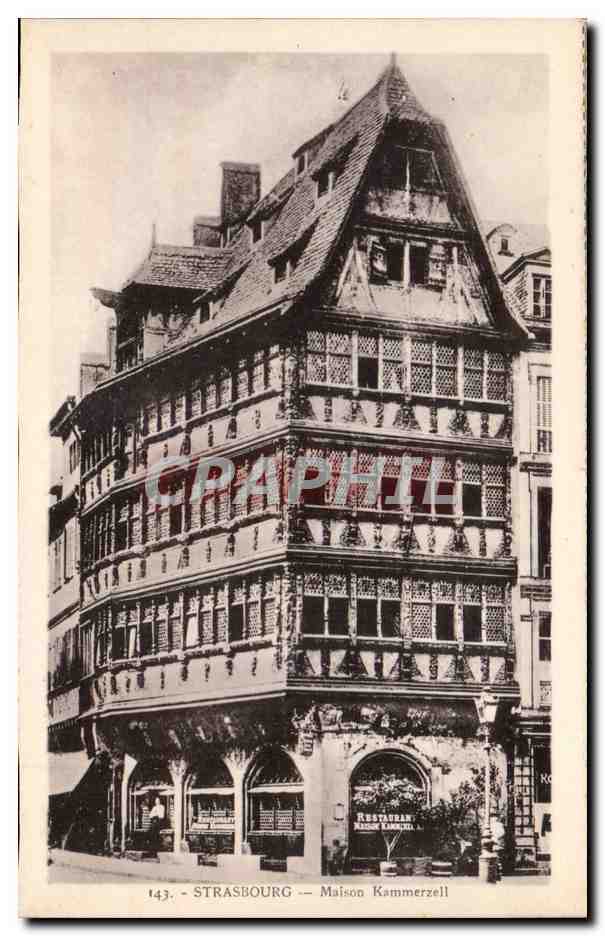 Strasbourg CPA Maison Kammerzell
