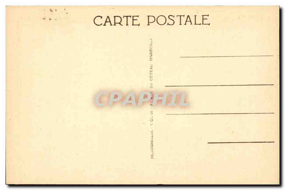 CPA Toulon Quai de Cronstadt Le port — Rückseite