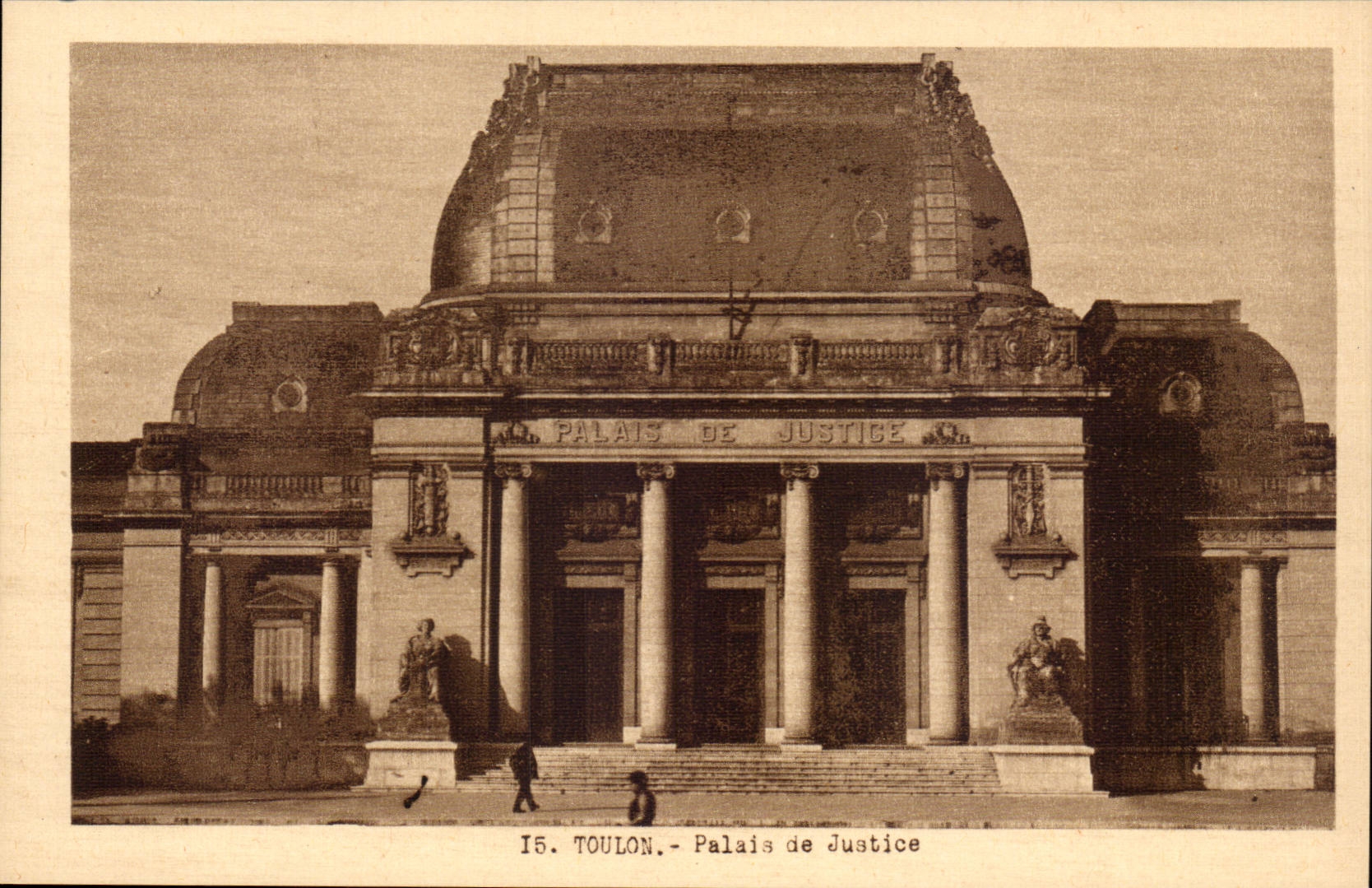 Toulon — Palais de Justice — Heliochrome Coteau, Marseille