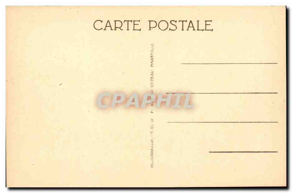 Toulon — Palais de Justice — Heliochrome Coteau, Marseille — Achterkant