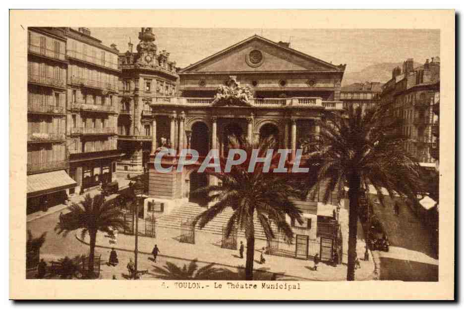 CPA Toulon Le theatre municipal