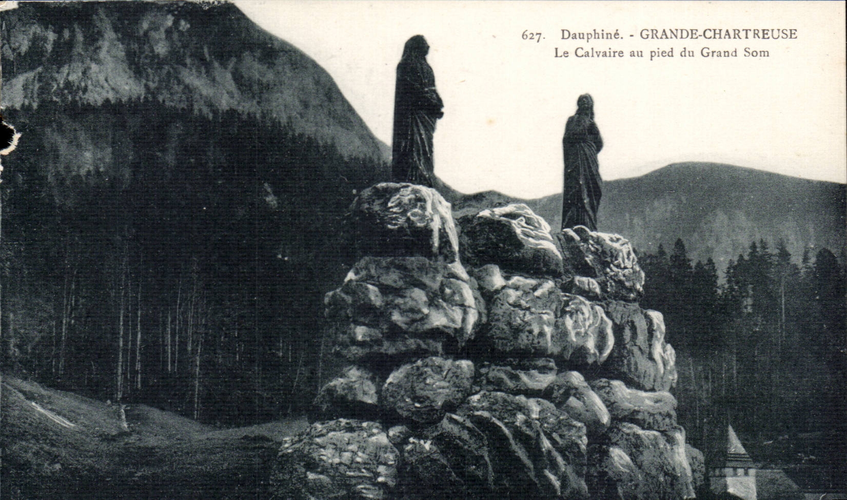 Dauphiné - Grande-Chartreuse - Le Calvaire au pied du Grand Som