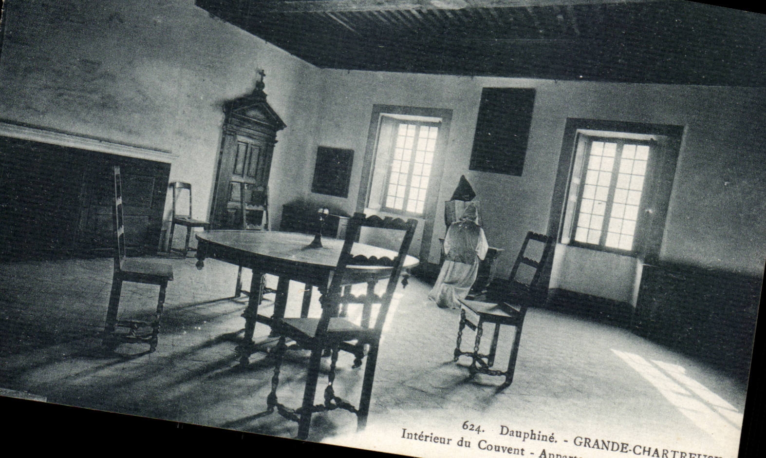 Intérieur du Couvent - Grande-Chartreuse - Dauphiné — Édition Mme Boarcier, Grenoble