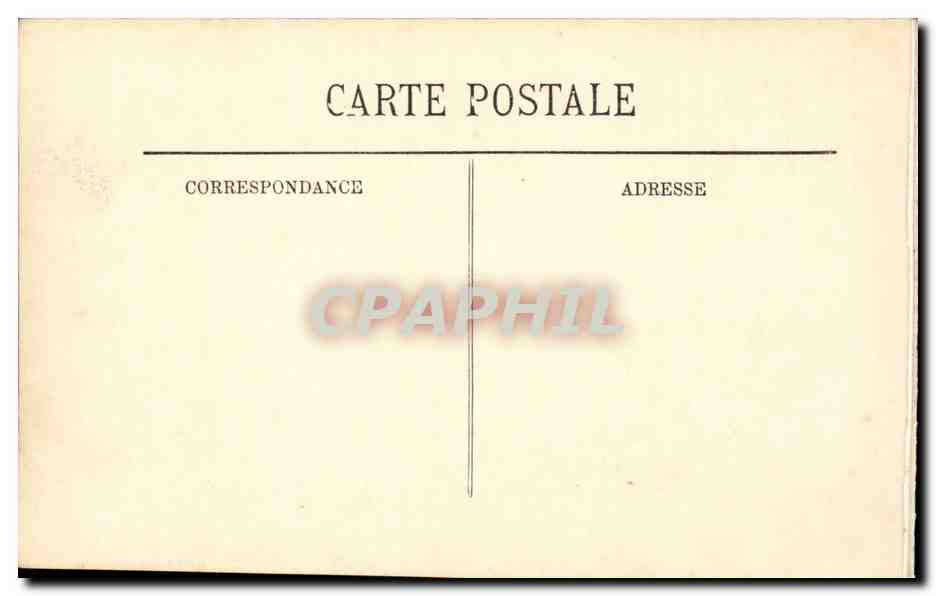 Rocamadour — Vue générale prise de la Route de Cahors — Édition des Magasins du Pèlerinage — Verso