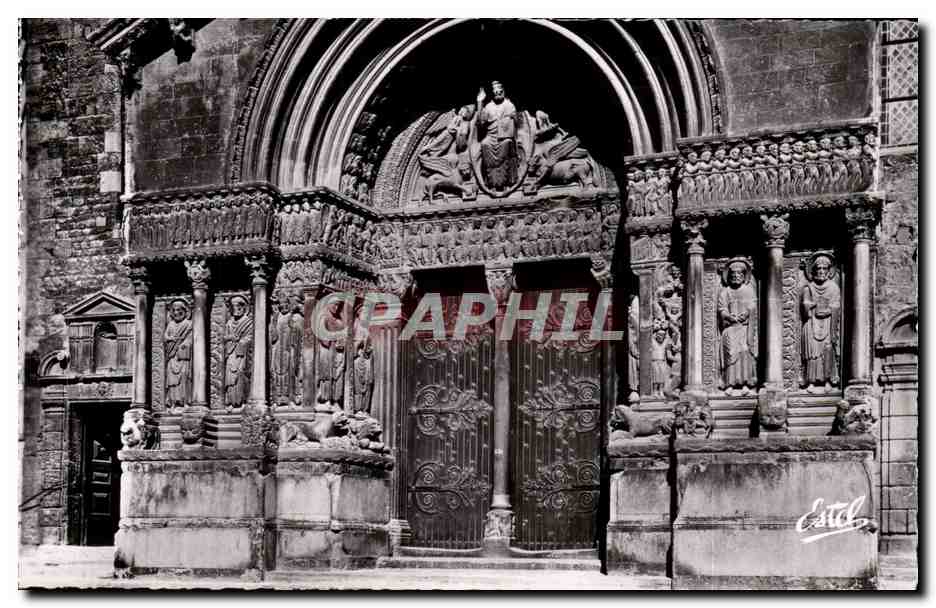 Portal der Kathedrale Saint-Trophime — Arles — Editions « Estel »