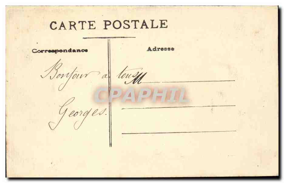 CPA Illustrateur Orede Corvee de quartier (militaria) — Rückseite