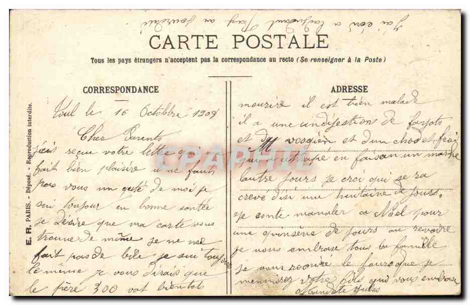 CPA Illustrateur A la cantine (militaria) — Rückseite