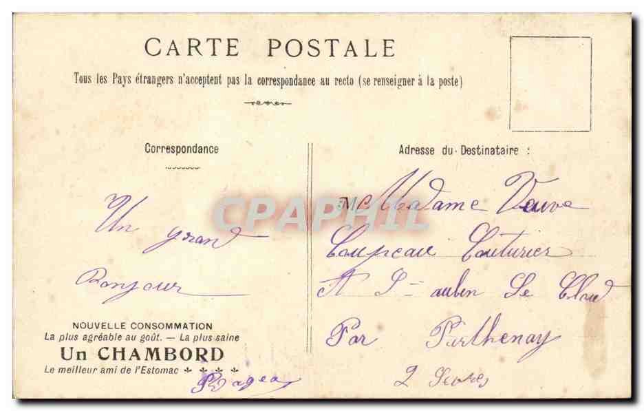 Illustrateurs - Pour se rien dire - militaria - CPA  — Rückseite