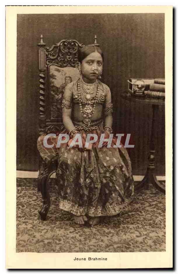 Inde - India - Mission Etrangeres - Coloniale - Jeunne Brahmine - enfant - CPA 