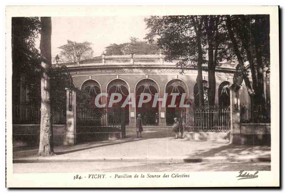 Vichy - Pavillon de la Source des Celestins - CPA 