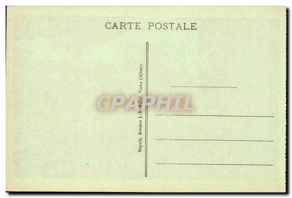 Vichy - Pavillon de la Source des Celestins - CPA  — Rückseite
