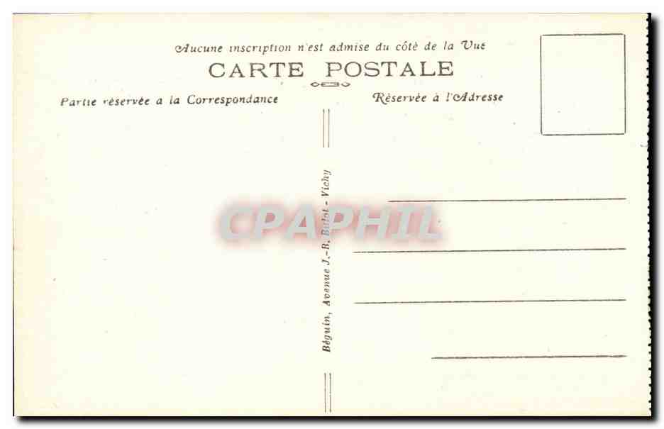 Royat-les-Bains — Le Paradis vu de l'Église fortifiée — L'Auvergne pittoresque — Reverso