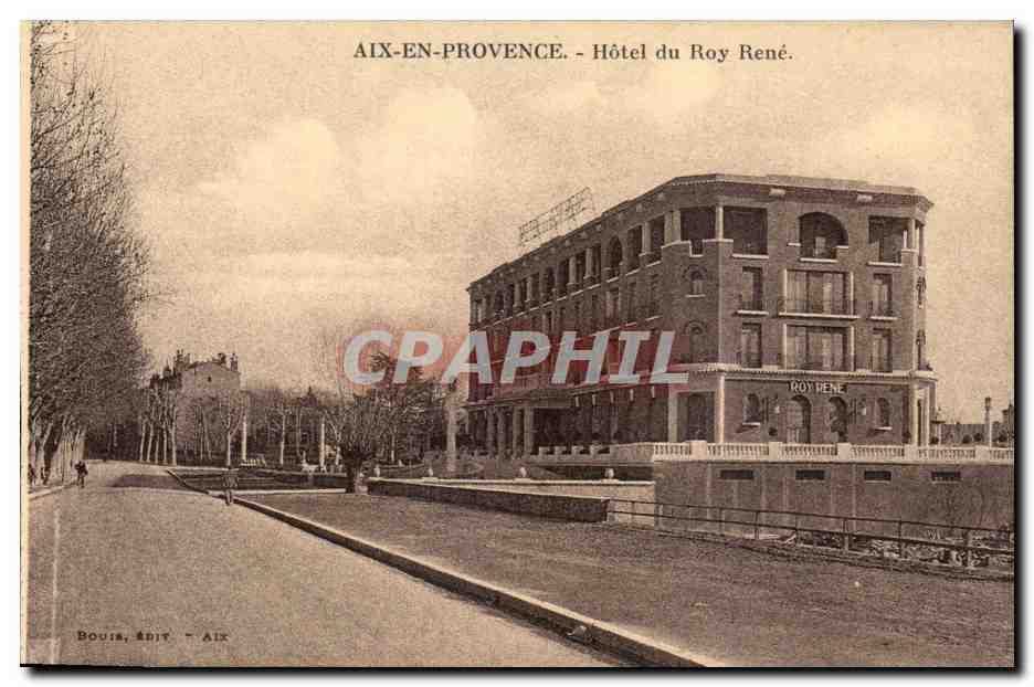 Aix-en-Provence - Hotel du Roy René — publisher Bouis, Aix
