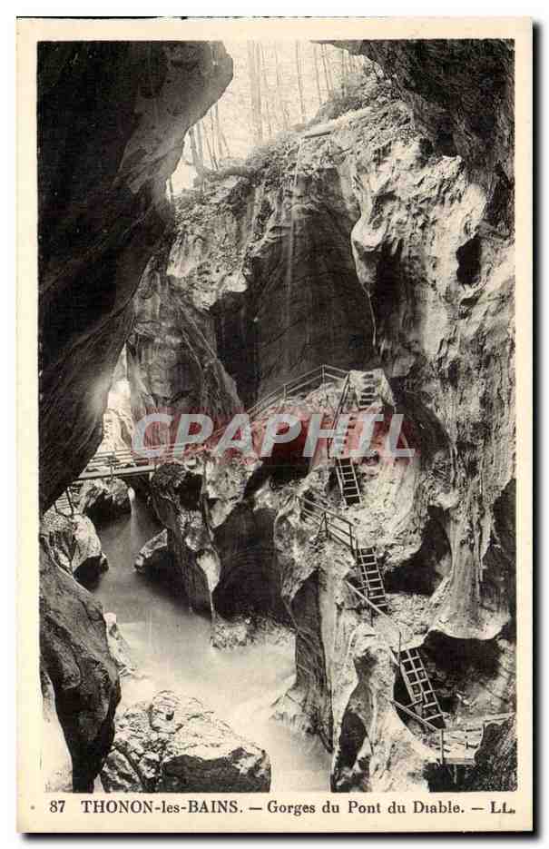 Thonon-les-Bains — Gorges du Pont du Diable — LL — n°87