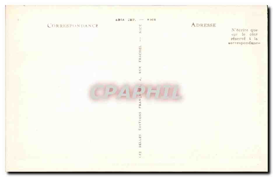 Environs d'Hyères - San-Salvadour - Sanatorium du Mont des Oiseaux — LL — 61 — Verso
