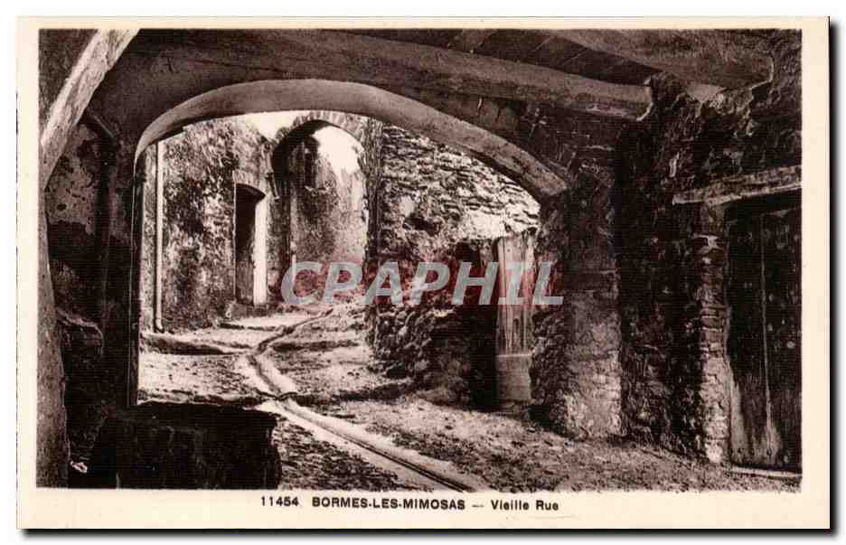 Bormes les Mimosas - Vieille Rue - CPA 