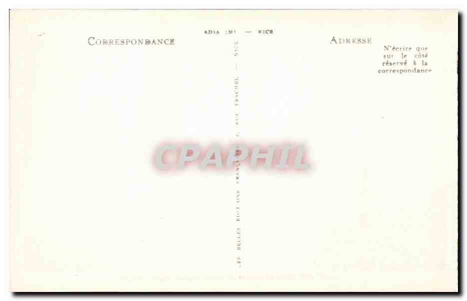 Bormes les Mimosas - Vieille Rue - CPA  — Rückseite