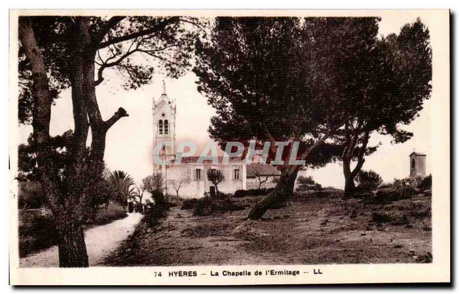 Hyeres les Palmiers - La Chapelle de l'Ermitage CPA 