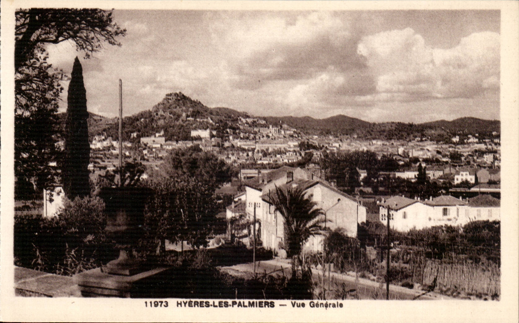 Hyeres les Palmiers - Vue Generale CPA 