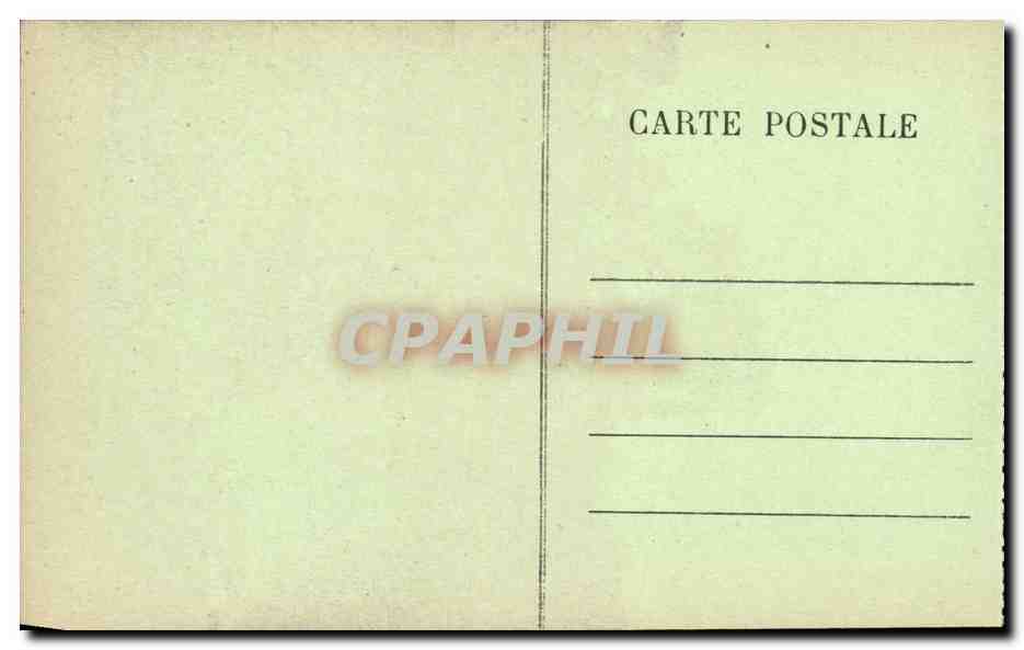 Bourbon l'Archambault - Interieur du Chateau - La Salle CPA  — Rückseite