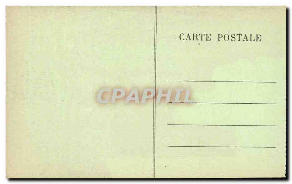 Bourbon l'Archambault - Le Chateau CPA  — Verso
