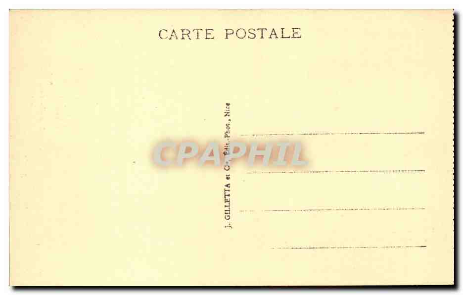 Squelette de baleine — Musée Océanographique de Monaco — éditeur J. GILLETTA et Cie, Nice — Reverso